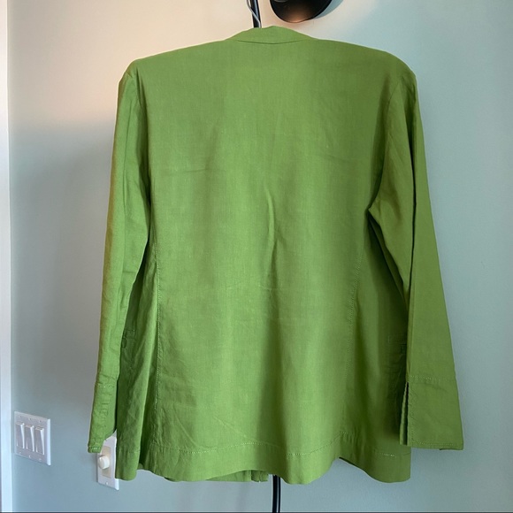 EILEEN FISCHER
LINEN BLEND BLAZER - Picture 5 of 7